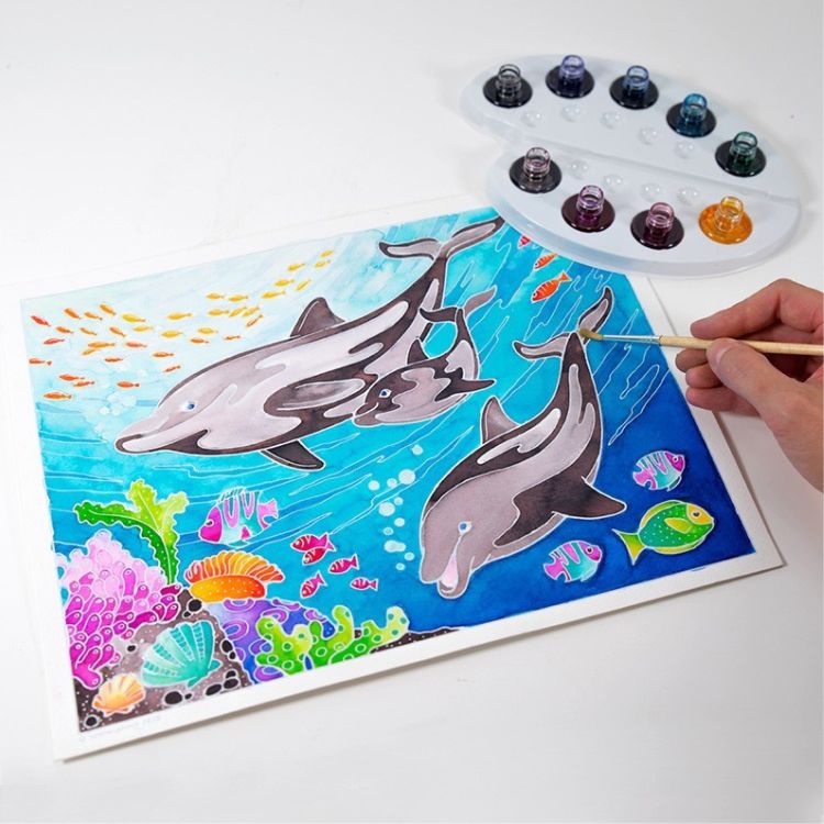 Picture Perfect Paint By Number Kits - Aquarellum by Sentosphere
