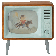 maileg mouse television