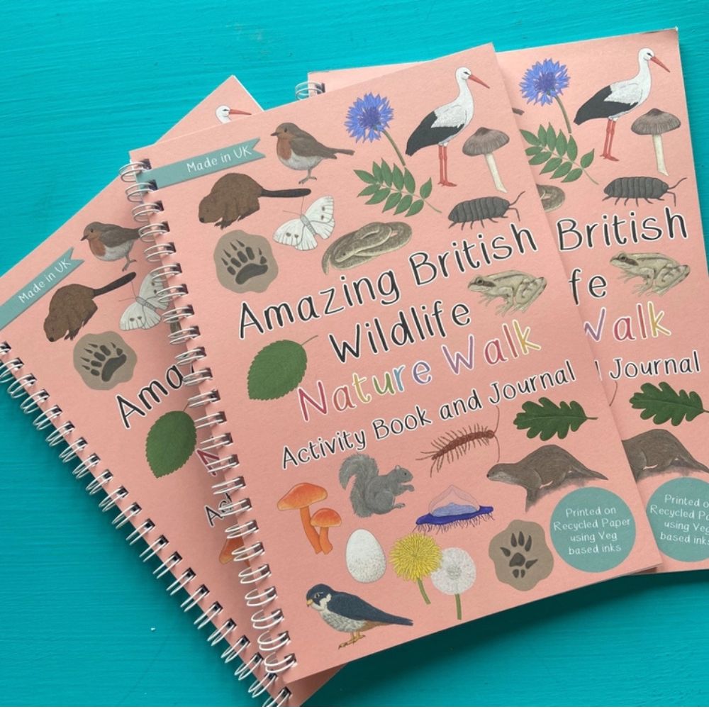 Amazing British Nature Walk Activity Book and Nature Journal