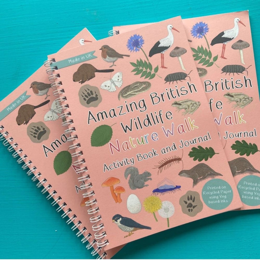 Amazing British Nature Walk Activity Book and Nature Journal