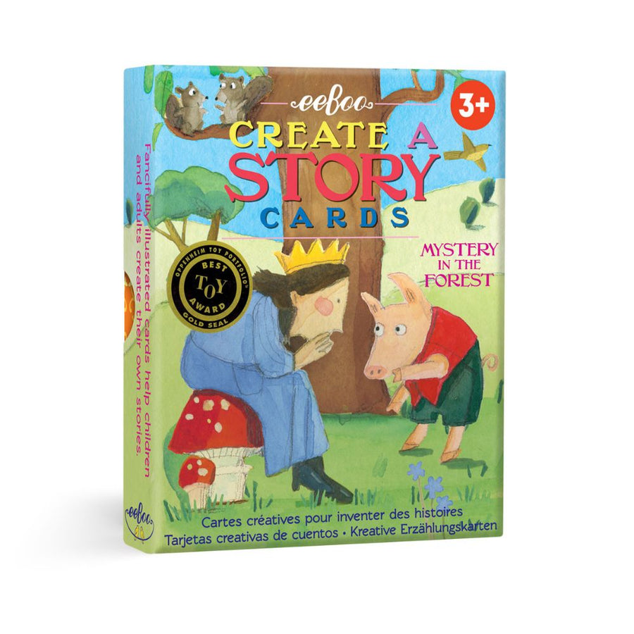eeBoo Create a Story Cards - Mystery In The Forest