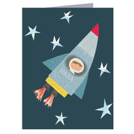 Spaceman Greeting Card