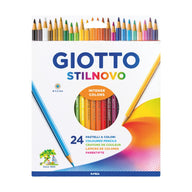 Giotto Stilnovo 24 colouring pencil set – eco-friendly school-safe art supplies