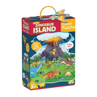 Peaceable Kingdom Shiny Dinosaur Island Floor Puzzle