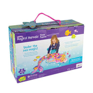 Peaceable Kingdom Shimmery Magical Mermaid Floor Puzzle