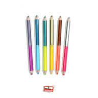 Eeboo Dinosaur 6 Jumbo Double-Sided Pencils