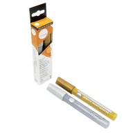 Daler Simply Acrylic Marker Set Gold & Silver 2 Piece