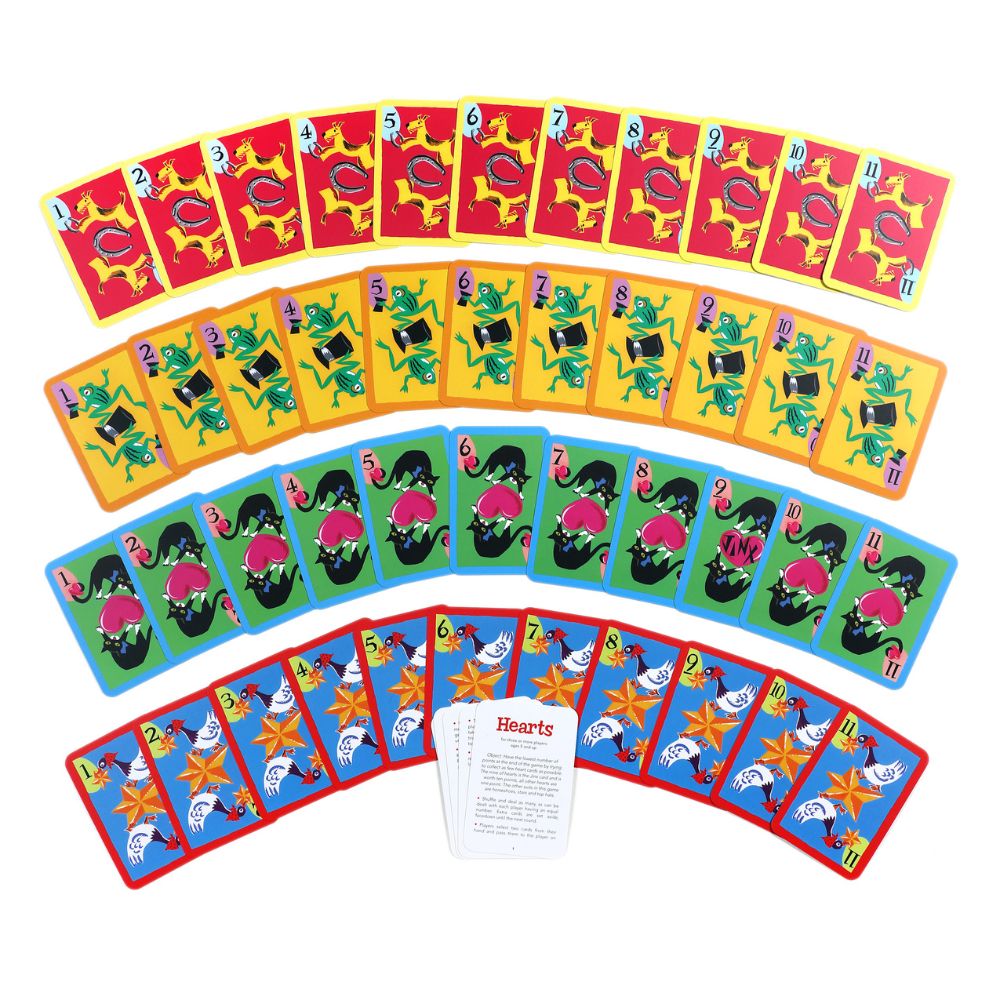 Eeboo Hearts Card Game