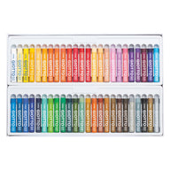 Giotto Olio Maxi Oil Pastels 48pcs Set - Vibrant Colours for Kids 3+