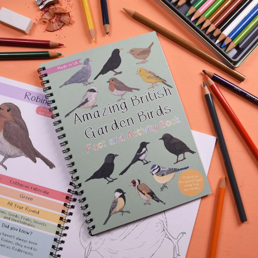 Amazing British Garden Birds Fact and Activity Book