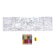 Eeboo Wild Animals Biggie Mini Poster To Colour