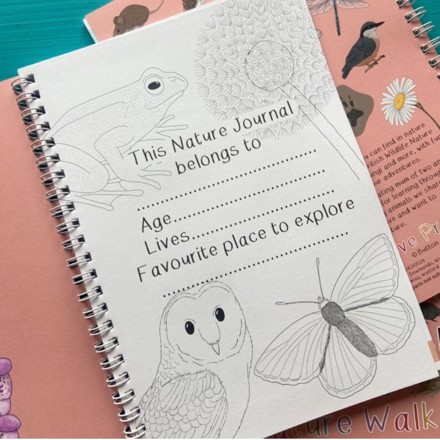 Amazing British Nature Walk Activity Book and Nature Journal