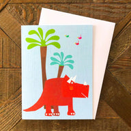Dinosaur Greeting Card