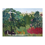 Calypto Jigsaw Puzzle 1000 Piece - Waterfall by Henri Rousseau