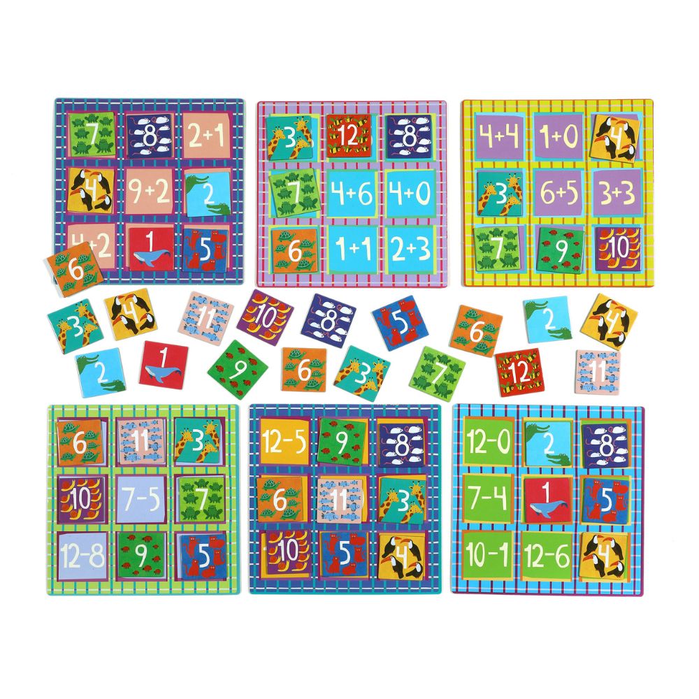 Eeboo Simple Maths Bingo