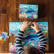 Eeboo Sea Exploration 20 piece puzzle