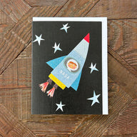 Spaceman Greeting Card