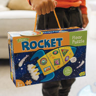 Peaceable Kingdom Shiny Rocket Floor Puzzle
