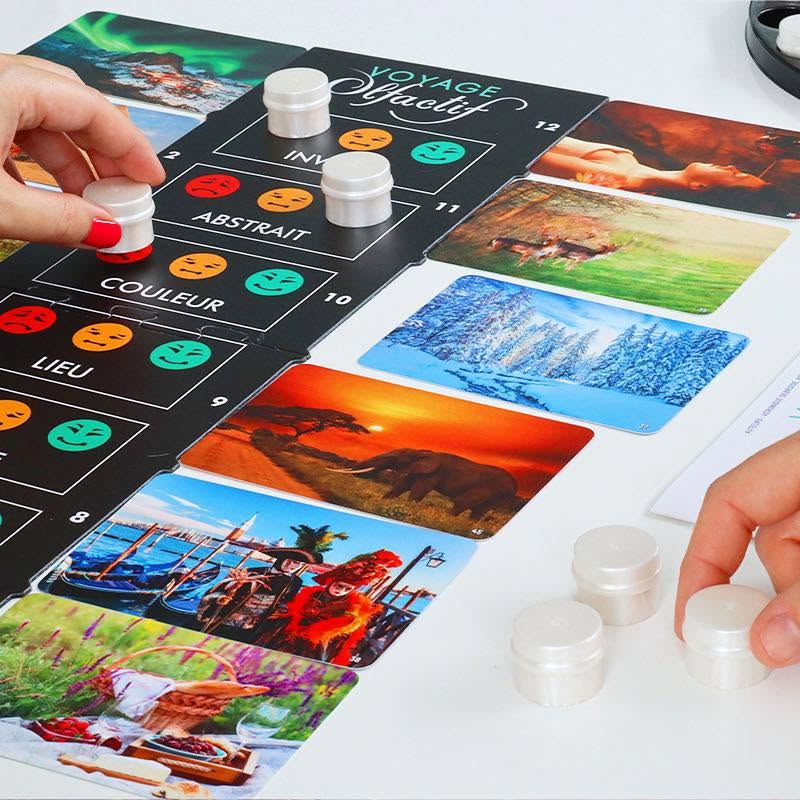 Sentosphere Voyage Olfactif – Sensory Scent Guessing Family Board Game