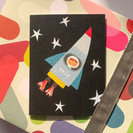 Spaceman Greeting Card