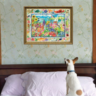 Eeboo Seagull Garden - 1000 Piece Puzzle