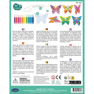 Sentosphere Stained Glass Butterfly Mobile