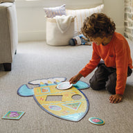 Peaceable Kingdom Shiny Rocket Floor Puzzle