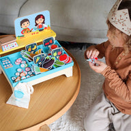 Djeco Léa & Milo Little Market - Pretend Play Toys