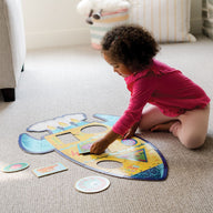 Peaceable Kingdom Shiny Rocket Floor Puzzle