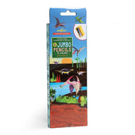Eeboo Dinosaur 6 Jumbo Double-Sided Pencils