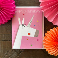 Unicorn Birthday Card