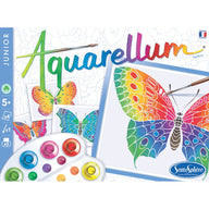 Aquarellum Junior Butterflies - Paint by Numbers Kit