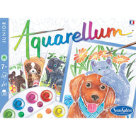 Aquarellum Junior Puppies - Paint By Numbers For Kids