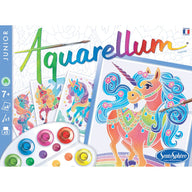 Aquarellum Junior Unicorns - Painting by Numbers for Kids