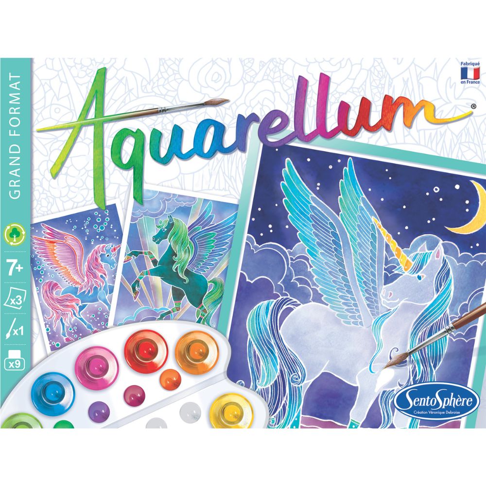 Aquarellum Painting Kit for Kids - Pegasus