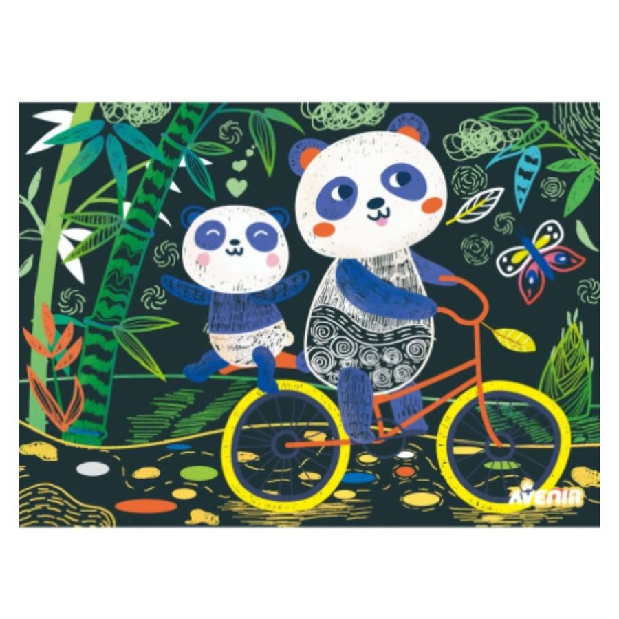Avenir scratch art for kids
