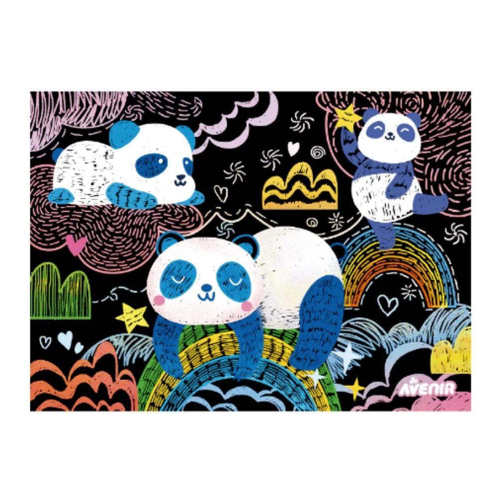Avenir scratch art for kids