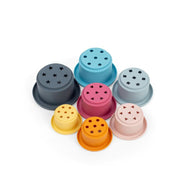 Bigjigs Toys Silicone Stacking Cups for Babies and Toddlers