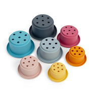 Bigjigs Toys Silicone Stacking Cups for Babies and Toddlers