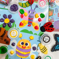 Bitty Bugs Dough Sensory Kids Craft Kit - My Creative Box