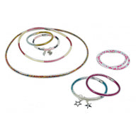 glitter bracelet jewellery making kit