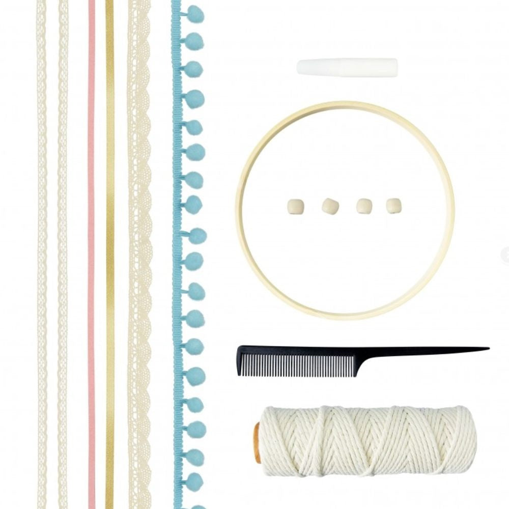 Buki France Make Your Own Macrame Dreamcatcher - Wonky