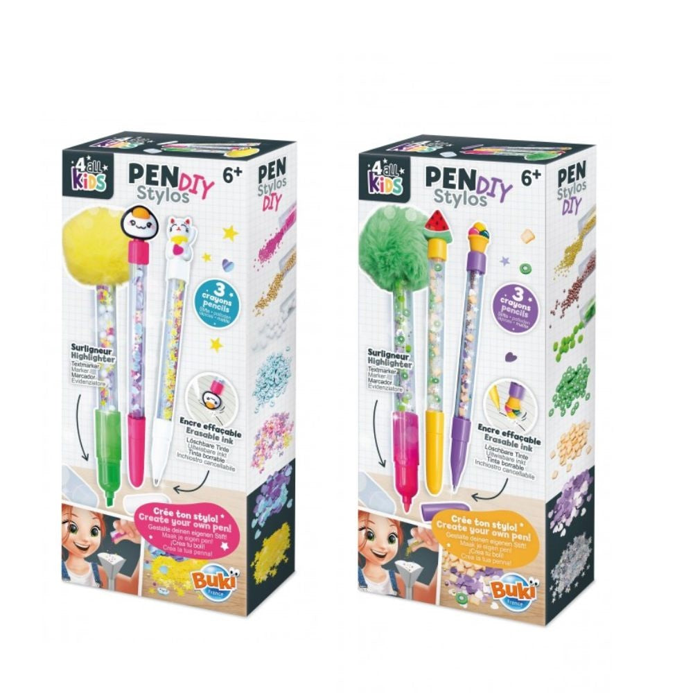 Buki DIY Pens - Kawaii or Food