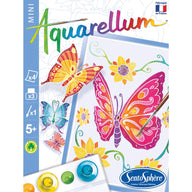 Aquarellum Mini Butterflies - Paint by Numbers for Kids