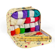 Buttonbag Bumper Knitting & Crochet Kit – Learn to Knit & Crochet