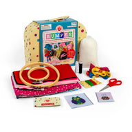 Buttonbag Bumper Sewing & Embroidery Kit – Learn to Sew & Stitch