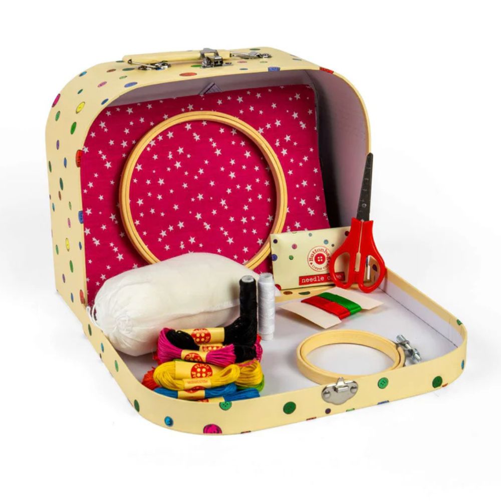Buttonbag Bumper Sewing & Embroidery Kit