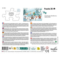 Calypto In The Snow 36 piece Jigsaw Puzzle