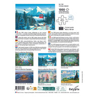 Calypto Jigsaw Puzzle 1000 Piece - Snowy Landscape