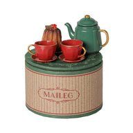 Christmas Tea Party, Mouse - Red/Green